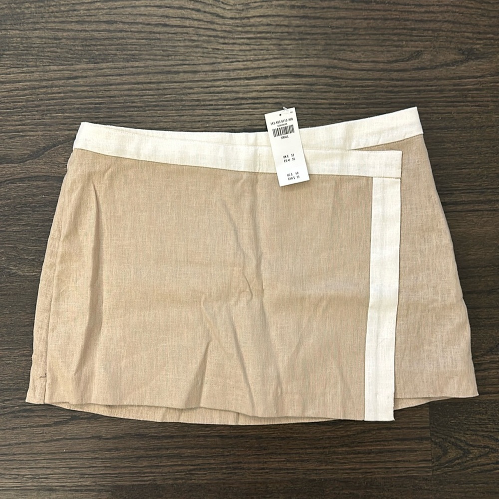 Abercrombie linen skort